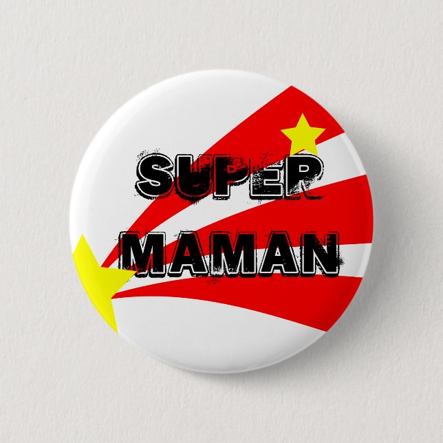 Badge super mom (Front)