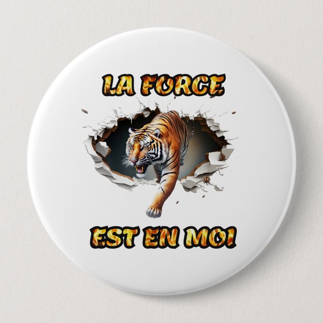 Badge The Force is in me (Front)