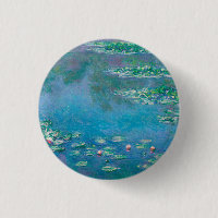BADGE: "WATERLILIES" BY MONET