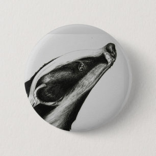 Badger 6 Cm Round Badge