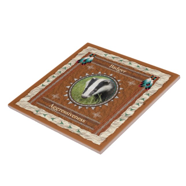 Badger Aggressiveness Energy Tile (Side)