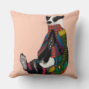 badger blossom pink cushion