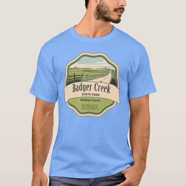 Badger Creek State Recreation Area T-Shirt (Front)