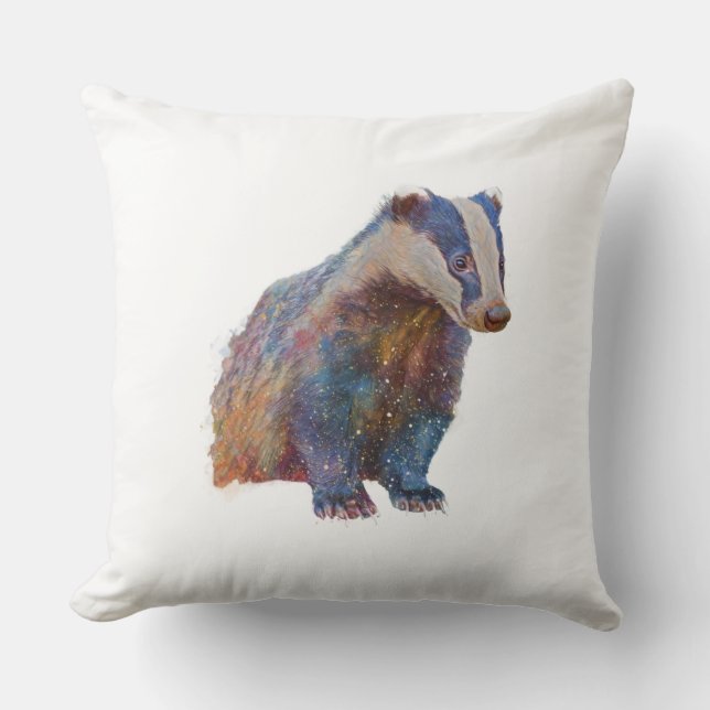 Badger Cushion (Front)
