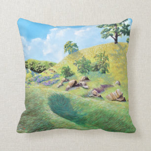 ''Badger Hole'' Cushion