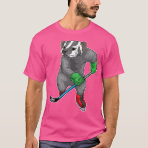 Badger Ice Hockey Ice Hockey Stick Sports T-Shirt