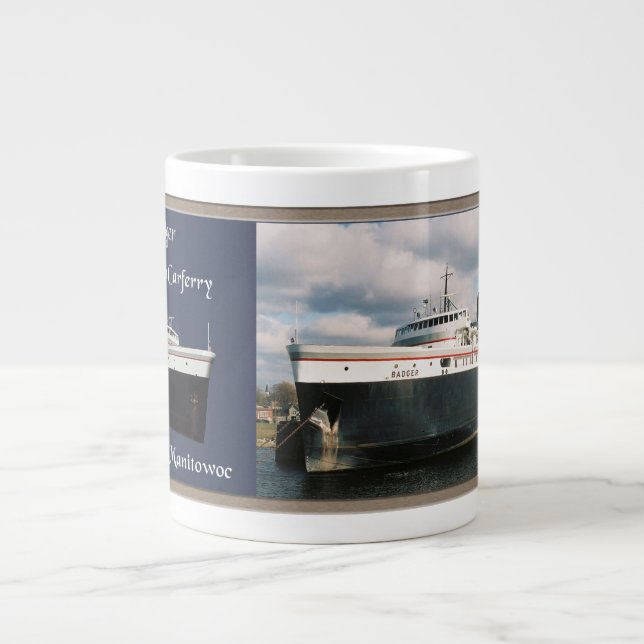 Badger jumbo mug (Front)