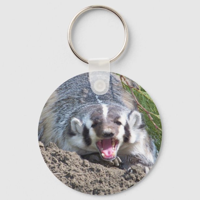 badger key ring (Front)