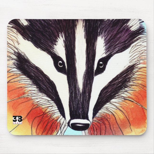 Badger Mouse Pad (Front)