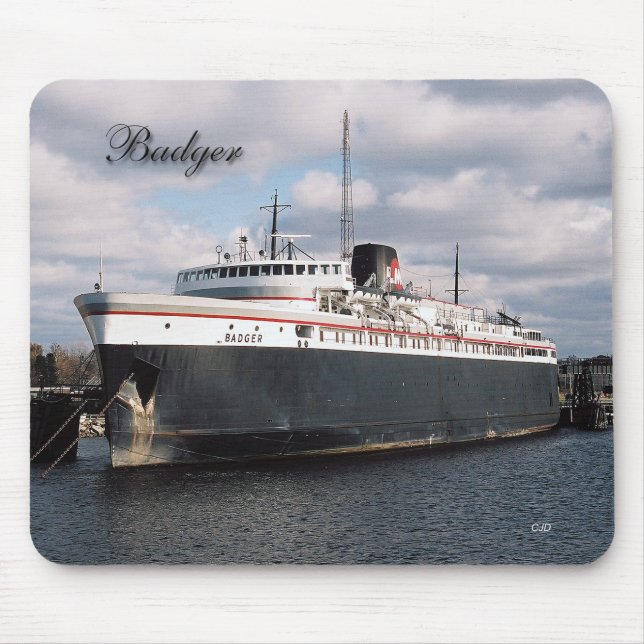 Badger mousepad (Front)
