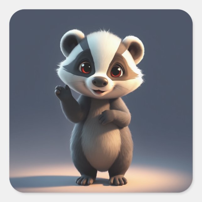 Badger Stickers (Front)