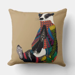 badger suede cushion