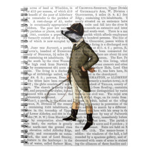 Badger The Rider Full Spiral Notebook