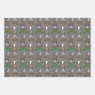 Badger Wrapping Paper Sheet