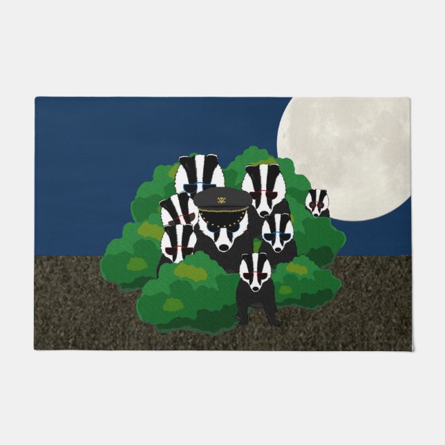 Badgers Doormat (Front)