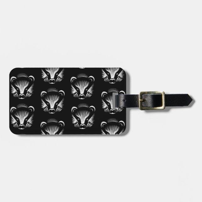 Badgers Luggage Tag (Front Horizontal)