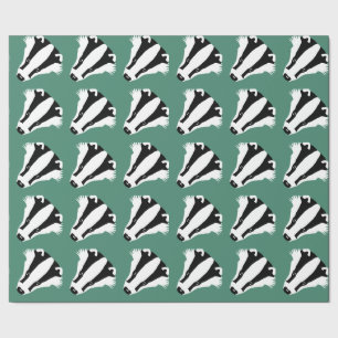 Badgers Wrapping Paper