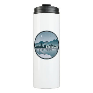 Badin Lake North Carolina Reflection Thermal Tumbler