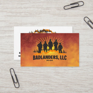 Badlanders LLC Business Card