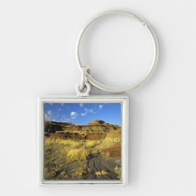 Badlands at Dinosaur Provincial Park in Alberta, Key Ring (Front)