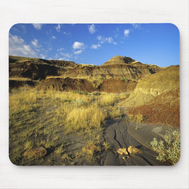 Badlands at Dinosaur Provincial Park in Alberta, Mouse Pad (Front)