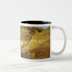 Badlands at Dinosaur Provincial Park in Alberta, Two-Tone Coffee Mug