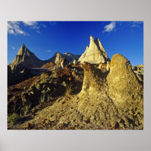 Badlands formations at Dinosaur Provincial Park 2 Poster