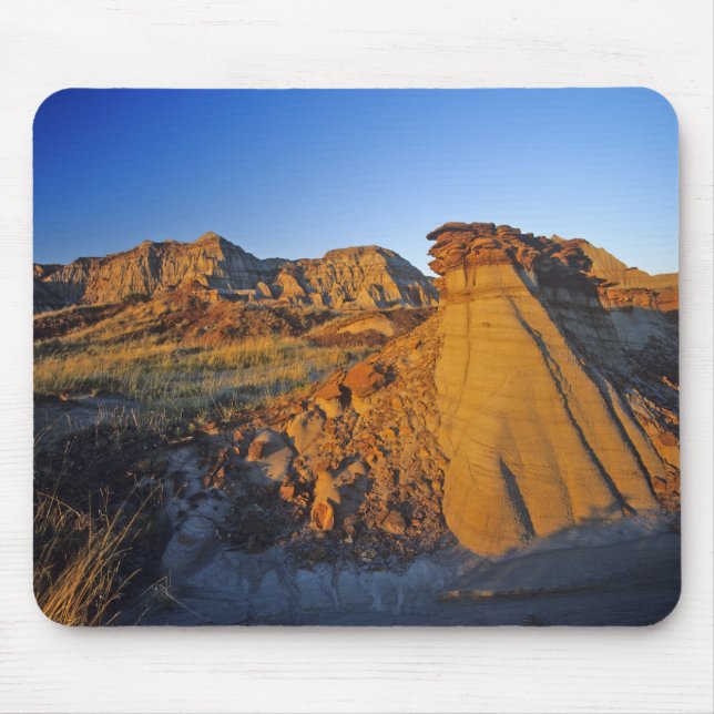 Badlands formations at Dinosaur Provincial Park 3 Mouse Pad (Front)