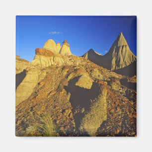 Badlands formations at Dinosaur Provincial Park 6 Magnet