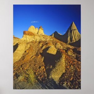 Badlands formations at Dinosaur Provincial Park 6 Poster