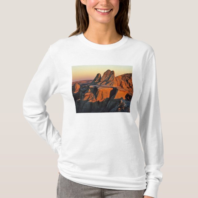 Badlands in Theodore Roosevelt National Park T-Shirt (Front)