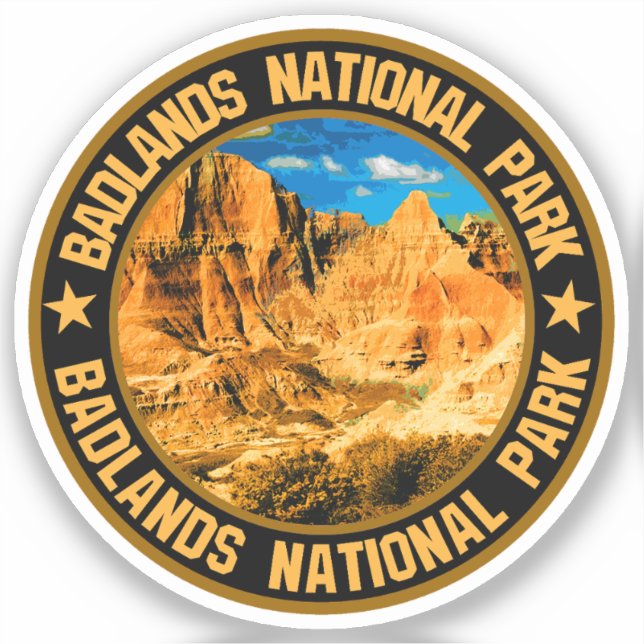 Badlands National Park                             (Front)