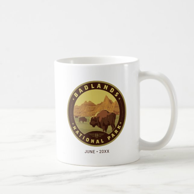Badlands National Park Coffee Mug (Right)