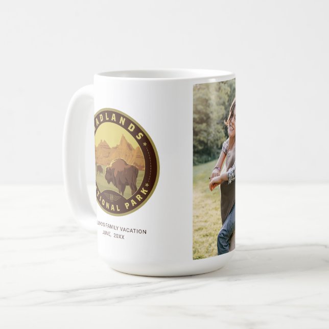 Badlands National Park Coffee Mug (Front Left)
