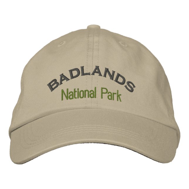Badlands National Park Embroidered Hat (Front)