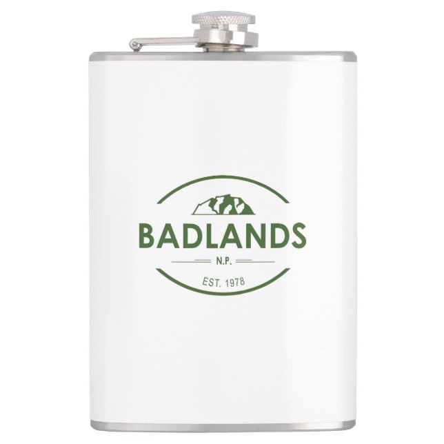 Badlands National Park Hip Flask (Front)