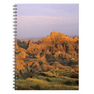 Badlands National Park in South Dakota Spiral Notebook