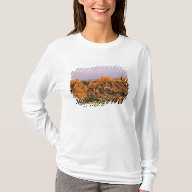 Badlands National Park in South Dakota T-Shirt (Front)