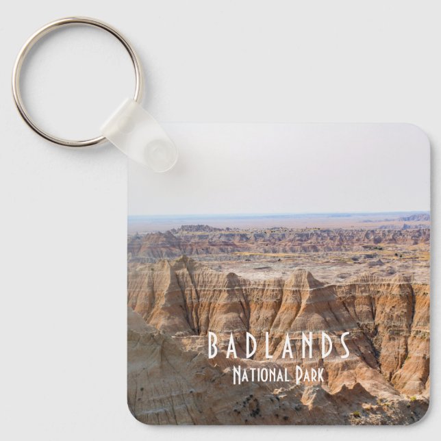 Badlands National Park Key Ring (Front)