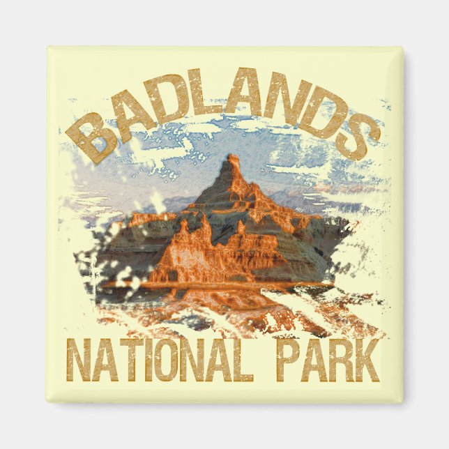 Badlands National Park Magnet (Front)