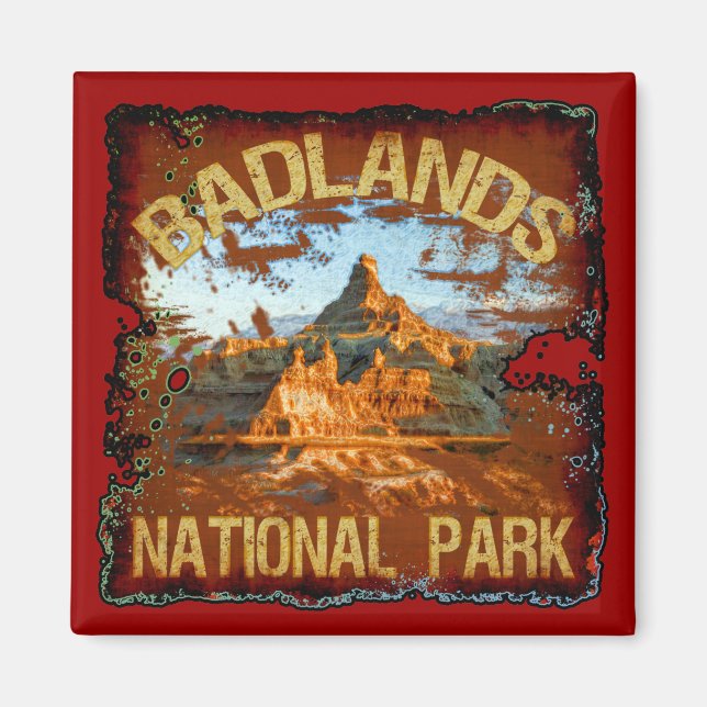 Badlands National Park Magnet (Front)