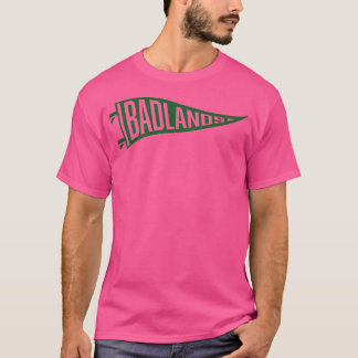 Badlands National Park Pennant Green T-Shirt
