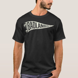 Badlands National Park Pennant Tan T-Shirt