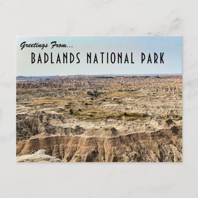 Badlands National Park Postcard (Front)