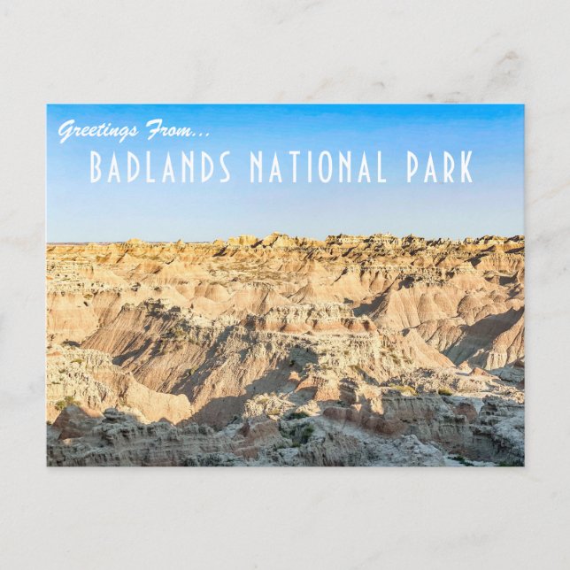 Badlands National Park Postcard (Front)
