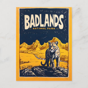 Badlands National Park  Postcard