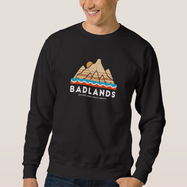 Badlands National Park Premium Sweatshirt (Front)