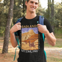 Badlands National Park South Dakota Distressed