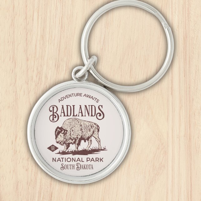 Badlands National Park South Dakota Key Ring (Creator Uploaded)