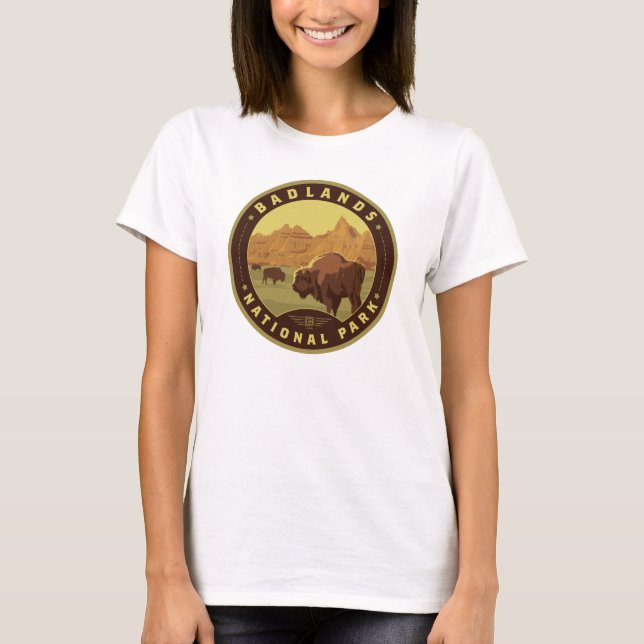 Badlands National Park T-Shirt (Front)
